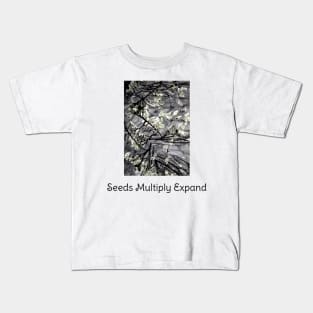 Kaleidoscope Therapy Seeds Multiply Expand Kids T-Shirt